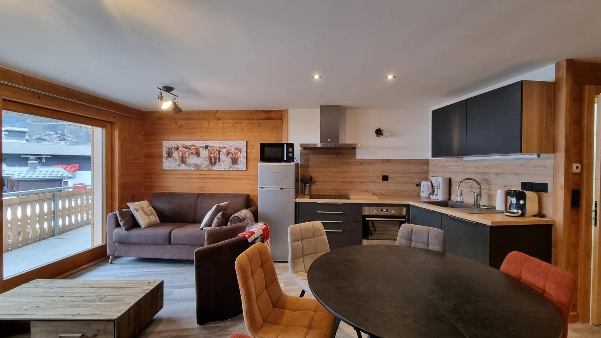 Appartamento L'Etoile Du Linga Châtel Esterno foto